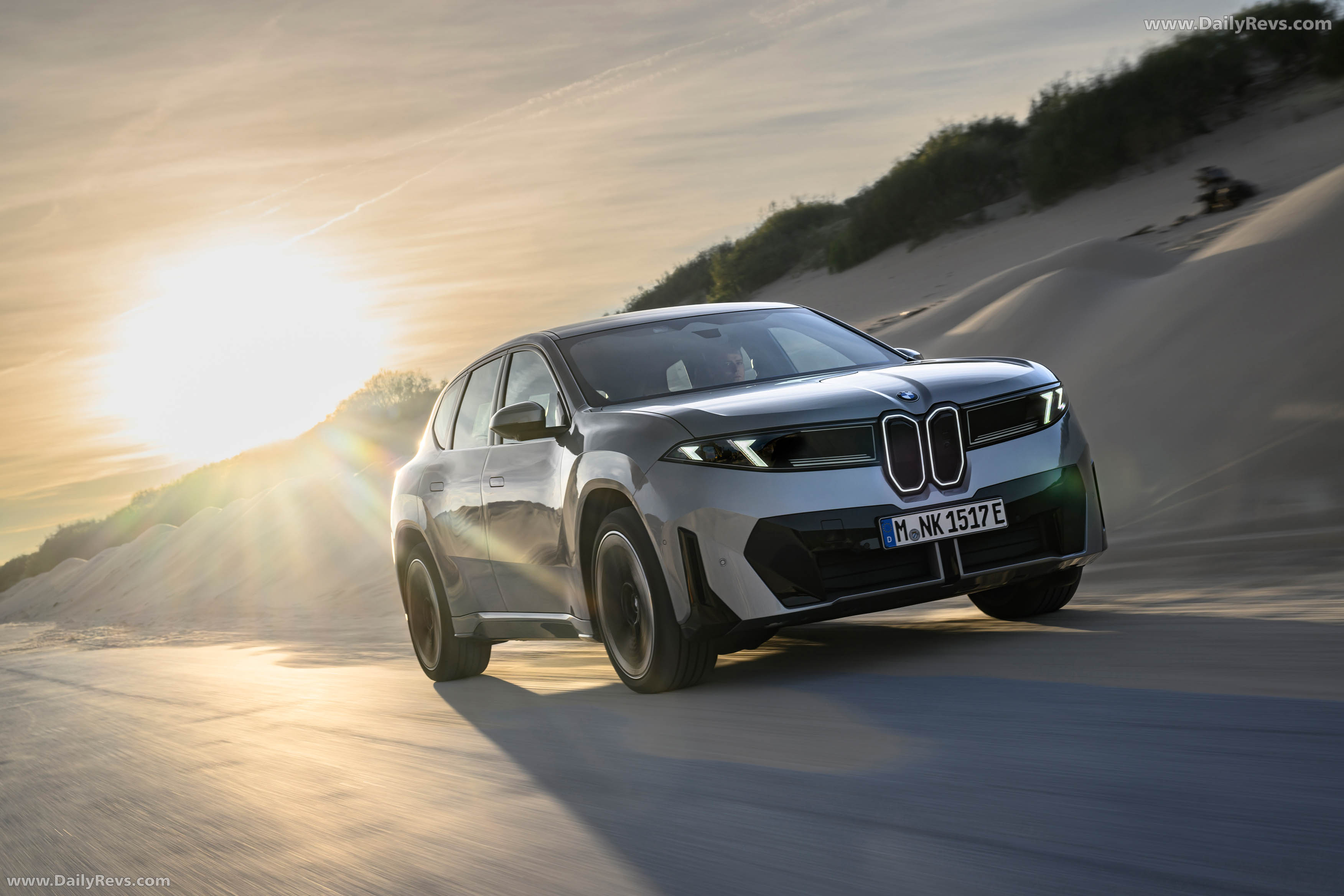 2026 BMW iX3 50 xDrive NA5 Polarized Gray Front View