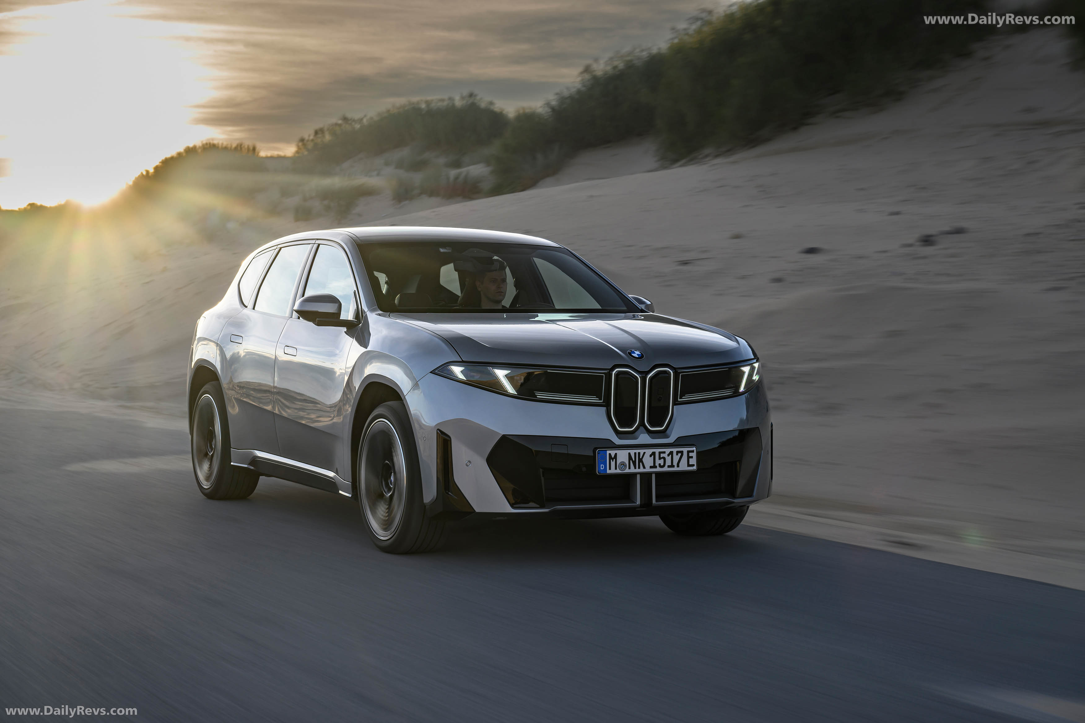 2026 BMW iX3 50 xDrive NA5 Polarized Gray Front View