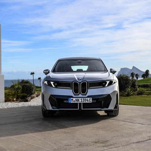 2026 BMW iX3 50 xDrive NA5 Polarized Gray Front View