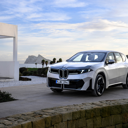 2026 BMW iX3 50 xDrive NA5 Polarized Gray Front View