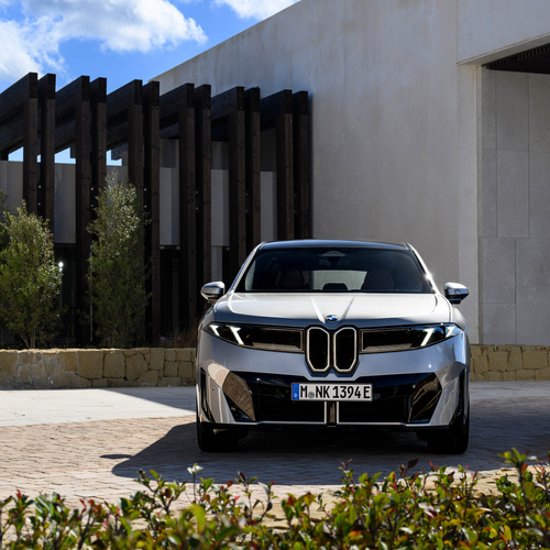 2026 BMW iX3 50 xDrive NA5 Polarized Gray Front View