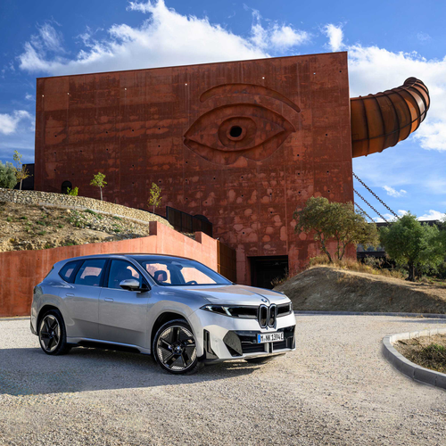 2026 BMW iX3 50 xDrive NA5 Polarized Gray Front View