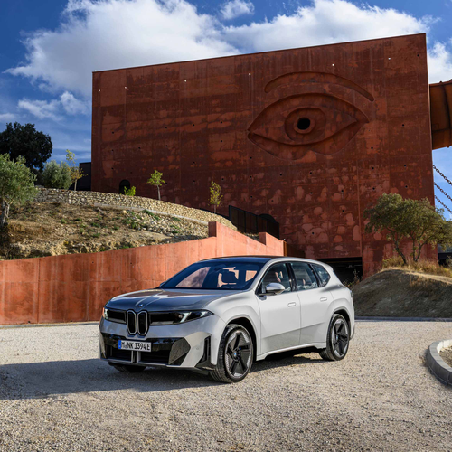 2026 BMW iX3 50 xDrive NA5 Polarized Gray Front View