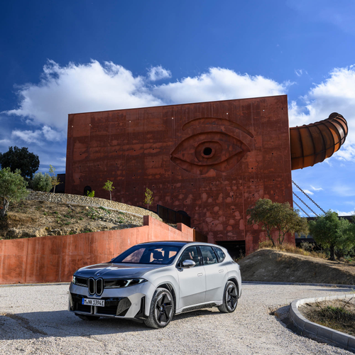2026 BMW iX3 50 xDrive NA5 Polarized Gray Front View