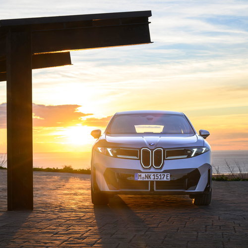 2026 BMW iX3 50 xDrive NA5 Polarized Gray Front View