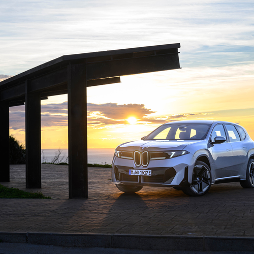 2026 BMW iX3 50 xDrive NA5 Polarized Gray Front View