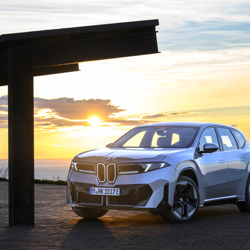 2026 BMW iX3 50 xDrive NA5 Polarized Gray Front View
