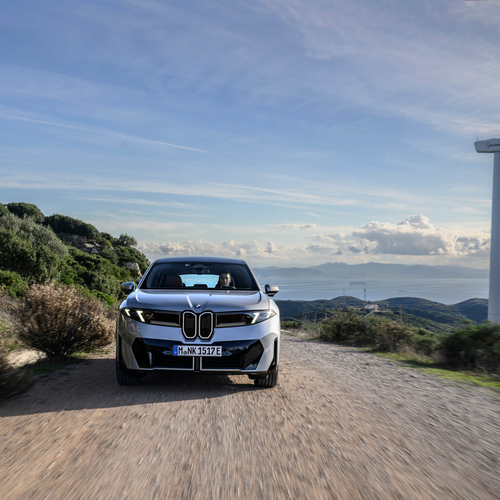 2026 BMW iX3 50 xDrive NA5 Polarized Gray Front View