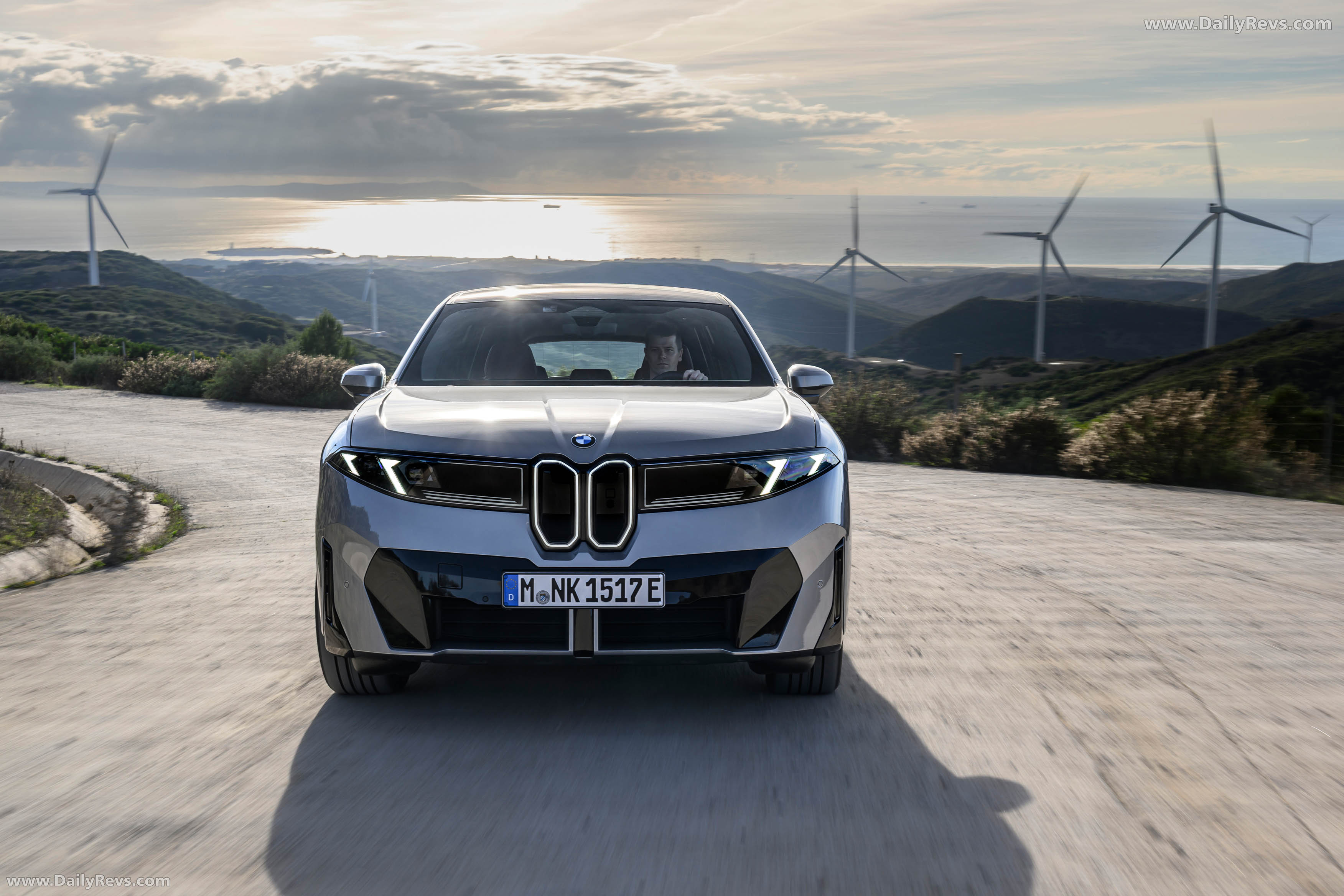 2026 BMW iX3 50 xDrive NA5 Polarized Gray Front View