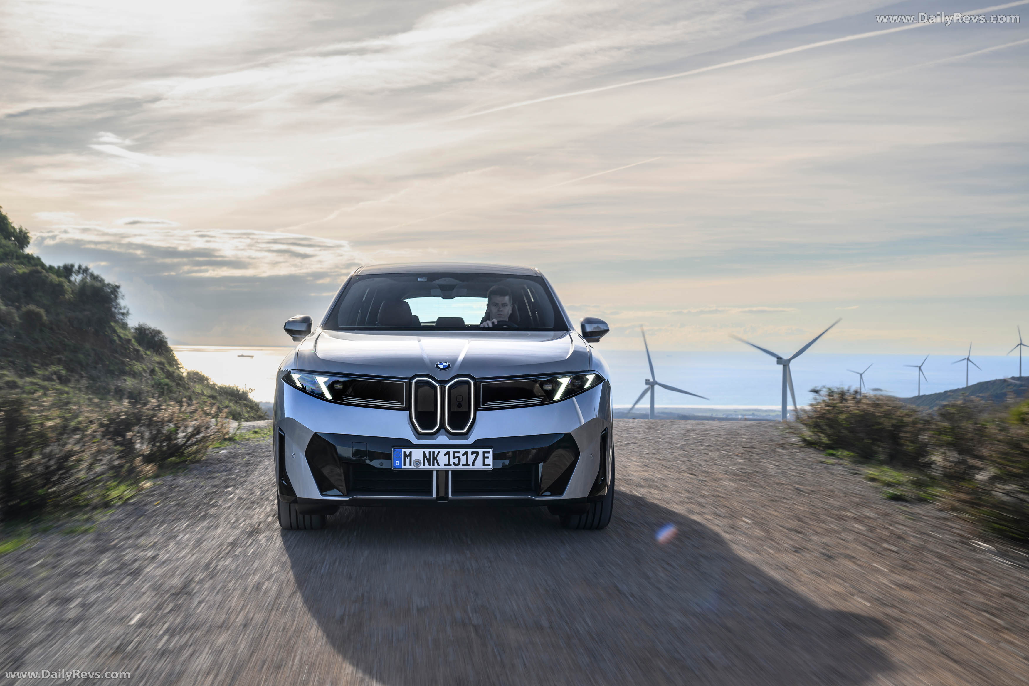 2026 BMW iX3 50 xDrive NA5 Polarized Gray Front View