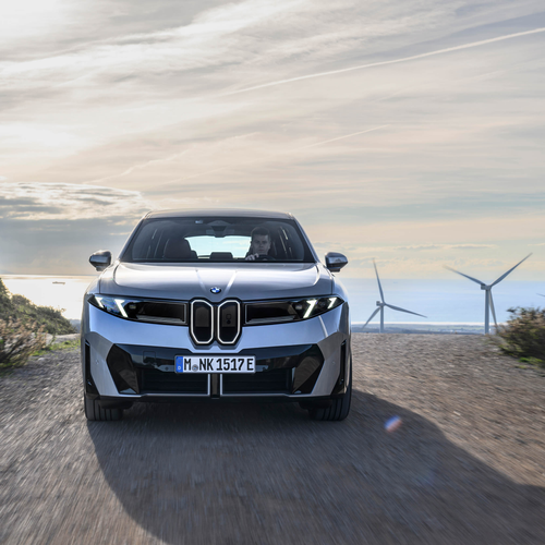 2026 BMW iX3 50 xDrive NA5 Polarized Gray Front View