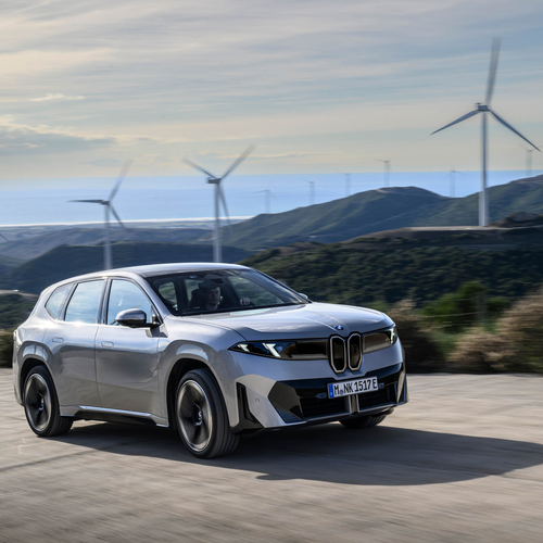 2026 BMW iX3 50 xDrive NA5 Polarized Gray Front View
