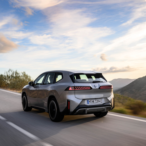 2026 BMW iX3 50 xDrive NA5 Polarized Gray Rear View