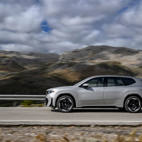 2026 BMW iX3 50 xDrive NA5 Polarized Gray Side View