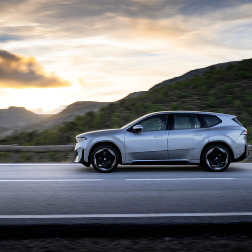 2026 BMW iX3 50 xDrive NA5 Polarized Gray Side View