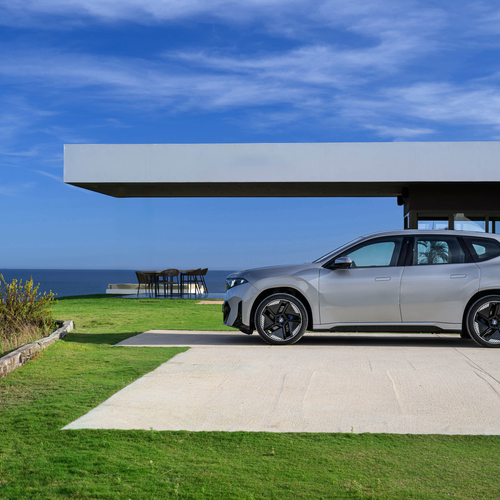 2026 BMW iX3 50 xDrive NA5 Polarized Gray Side View