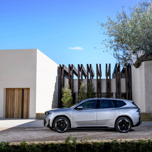 2026 BMW iX3 50 xDrive NA5 Polarized Gray Side View