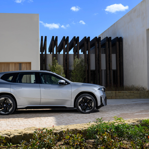 2026 BMW iX3 50 xDrive NA5 Polarized Gray Side View