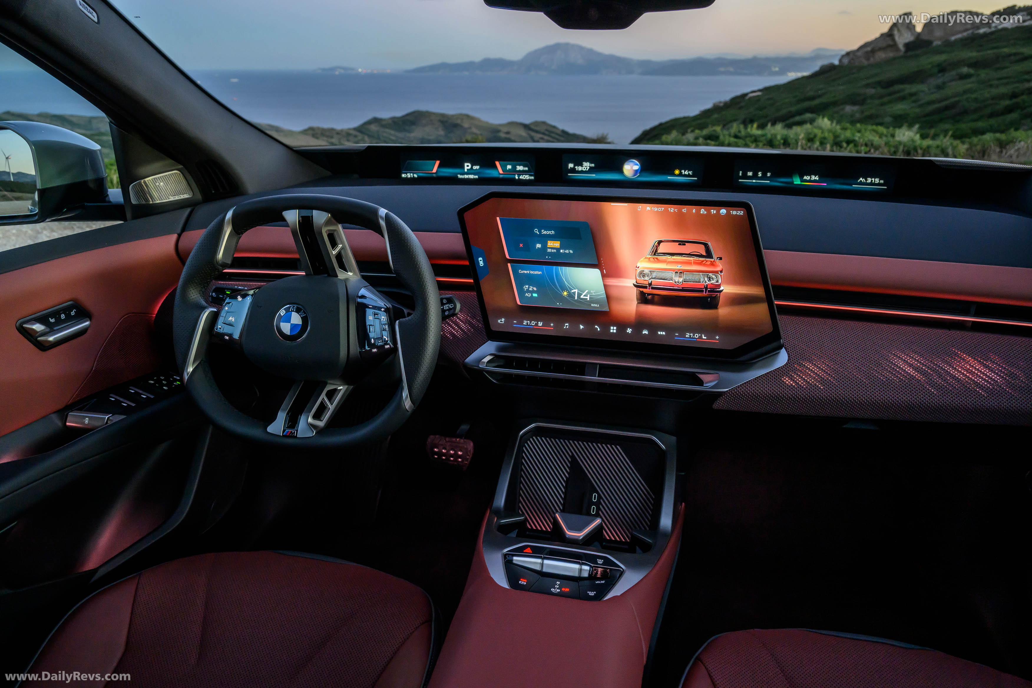 2026 BMW iX3 50 xDrive NA5 Polarized Gray Interior