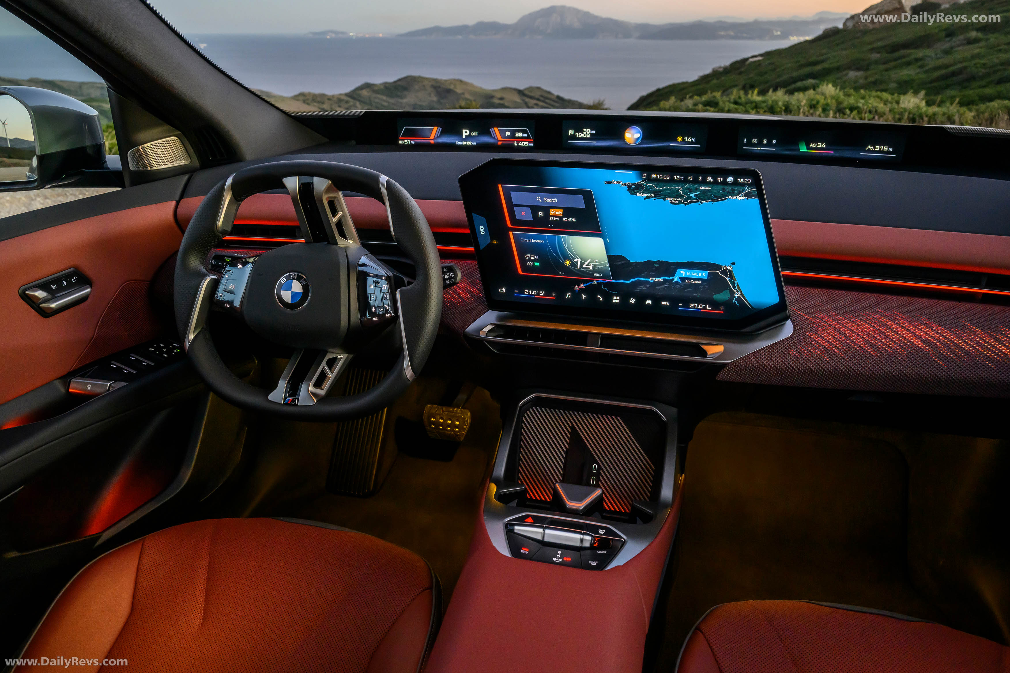 2026 BMW iX3 50 xDrive NA5 Polarized Gray Interior