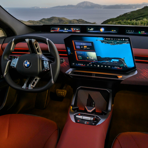 2026 BMW iX3 50 xDrive NA5 Polarized Gray Interior