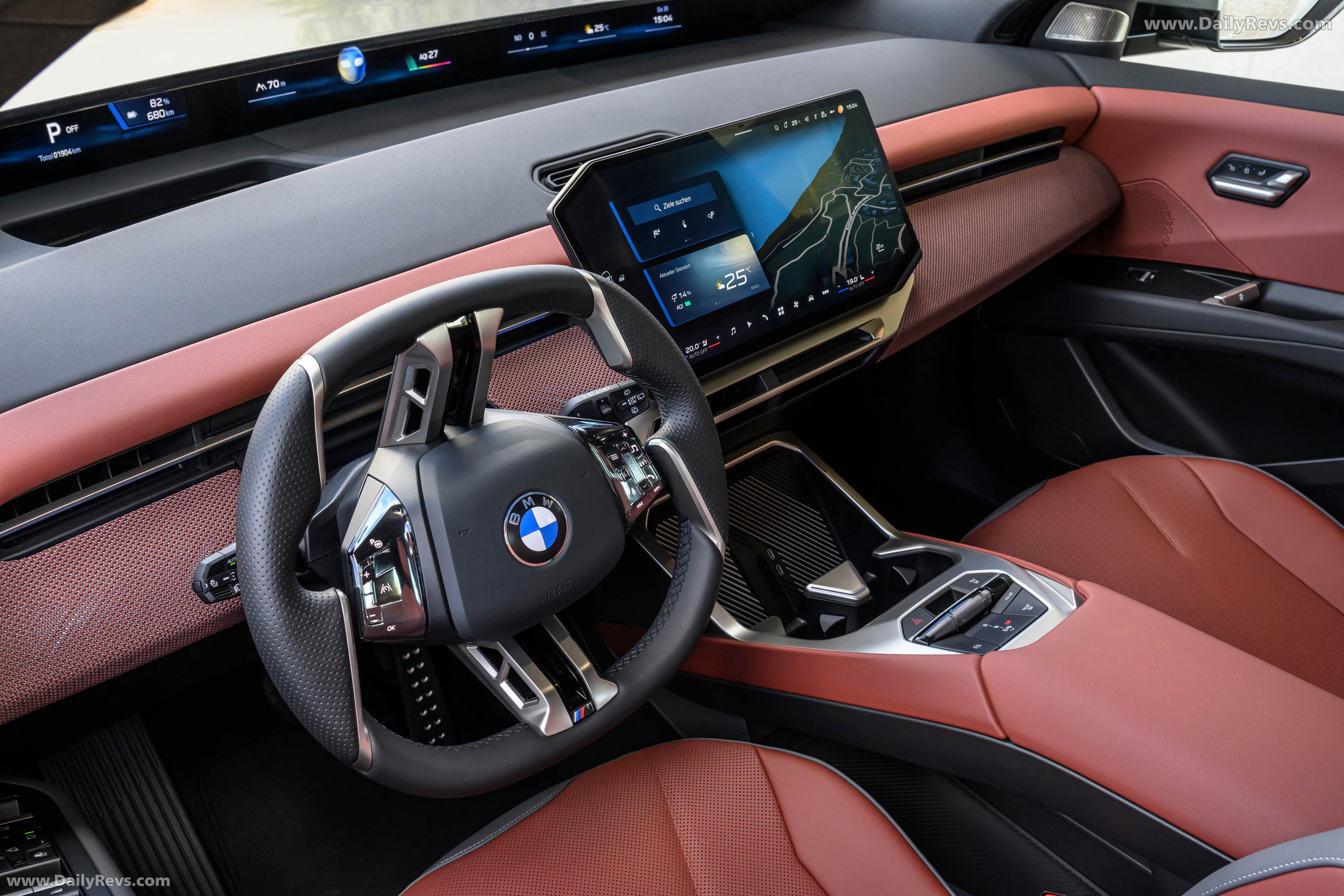 2026 BMW iX3 50 xDrive NA5 Polarized Gray Interior