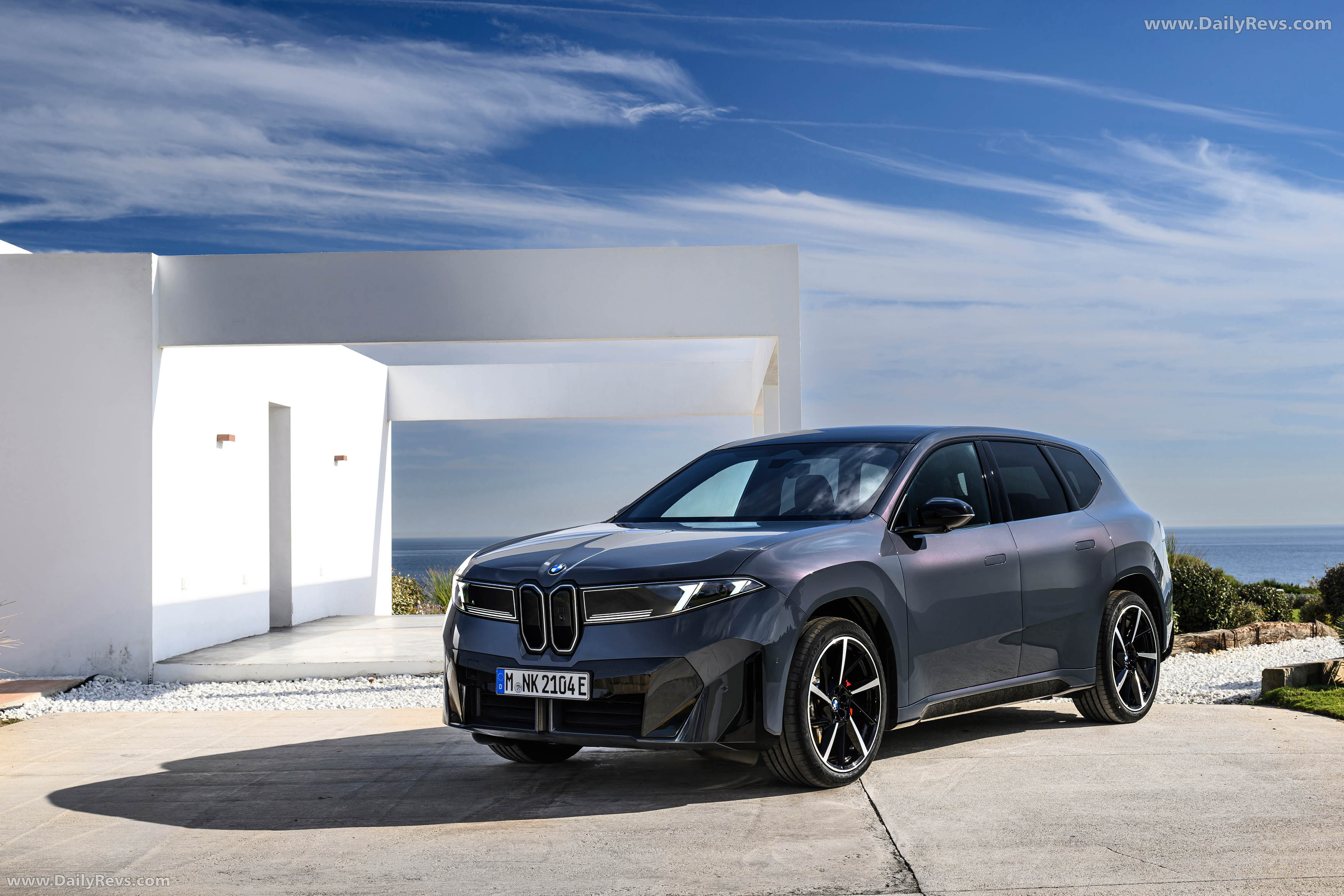 2026 BMW iX3 50 xDrive NA5 Polarized Gray Front View