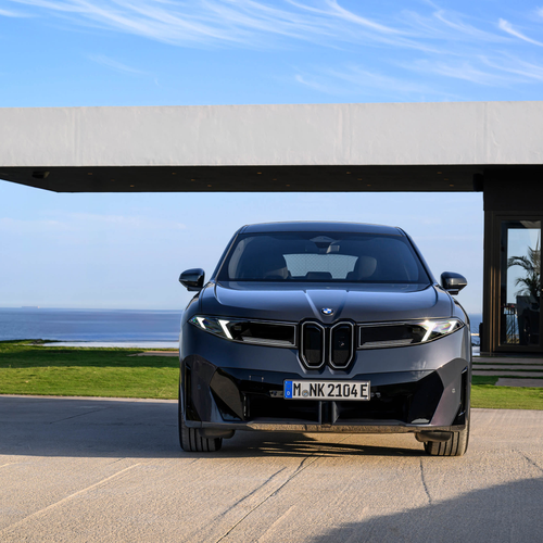 2026 BMW iX3 50 xDrive NA5 Polarized Gray Front View