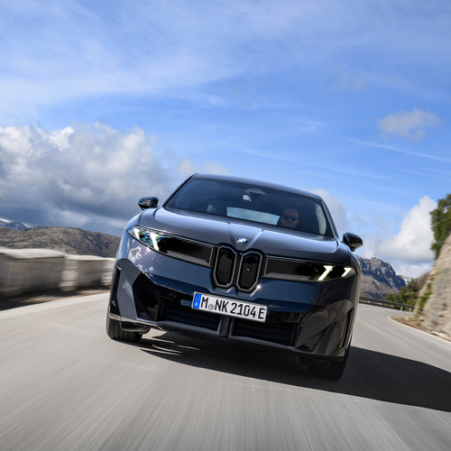 2026 BMW iX3 50 xDrive NA5 Polarized Gray Front View