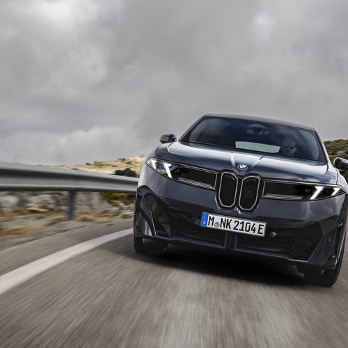 2026 BMW iX3 50 xDrive NA5 Polarized Gray Front View