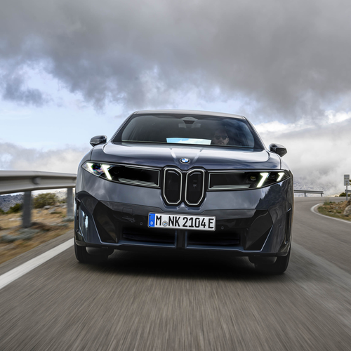 2026 BMW iX3 50 xDrive NA5 Polarized Gray Front View