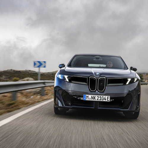 2026 BMW iX3 50 xDrive NA5 Polarized Gray Front View