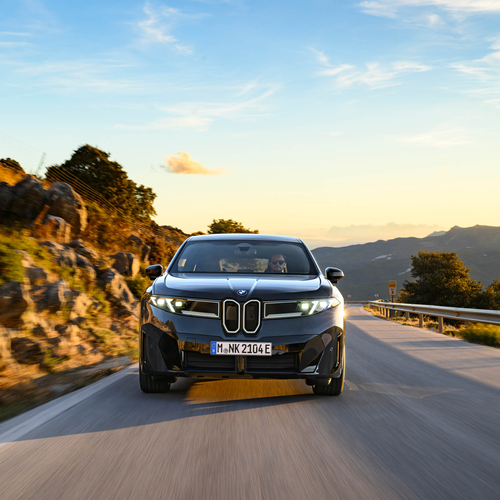 2026 BMW iX3 50 xDrive NA5 Polarized Gray Front View