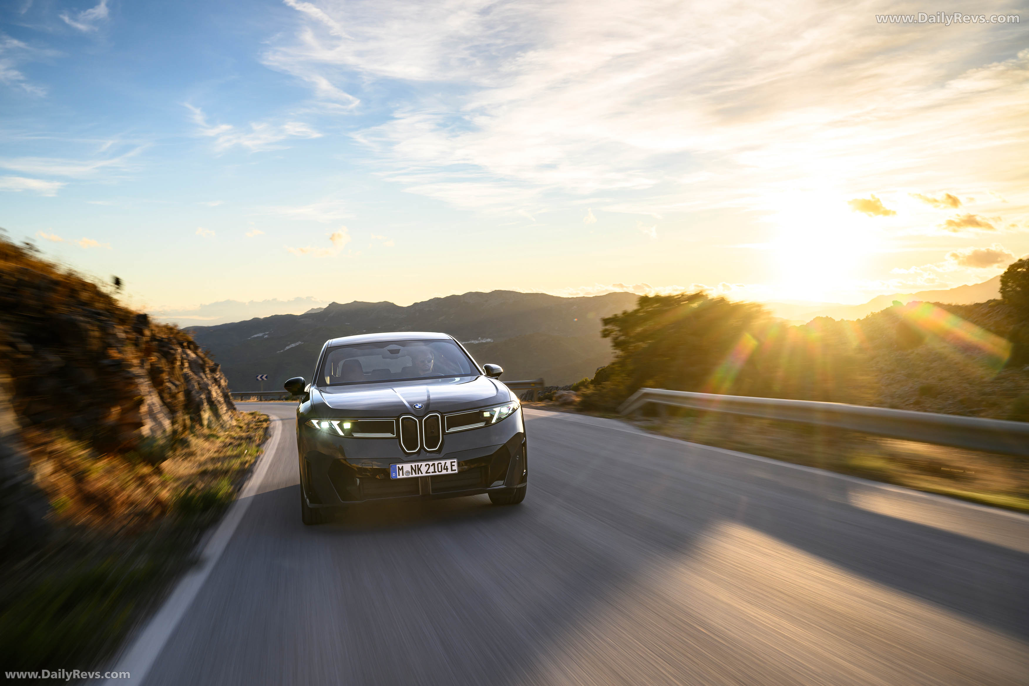 2026 BMW iX3 50 xDrive NA5 Polarized Gray Front View