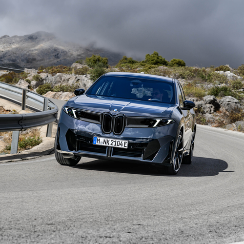 2026 BMW iX3 50 xDrive NA5 Polarized Gray Front View
