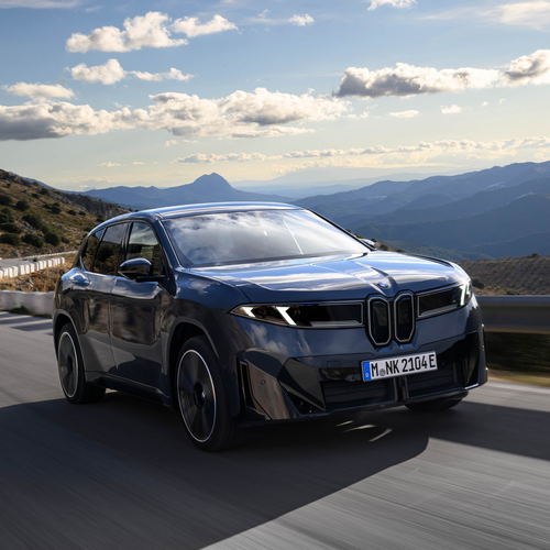 2026 BMW iX3 50 xDrive NA5 Polarized Gray Front View