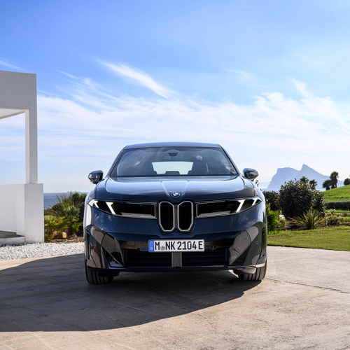 2026 BMW iX3 50 xDrive NA5 Polarized Gray Front View