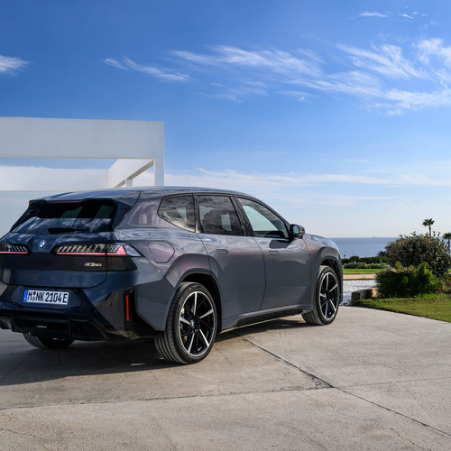 2026 BMW iX3 50 xDrive NA5 Polarized Gray Rear View