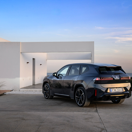 2026 BMW iX3 50 xDrive NA5 Polarized Gray Rear View
