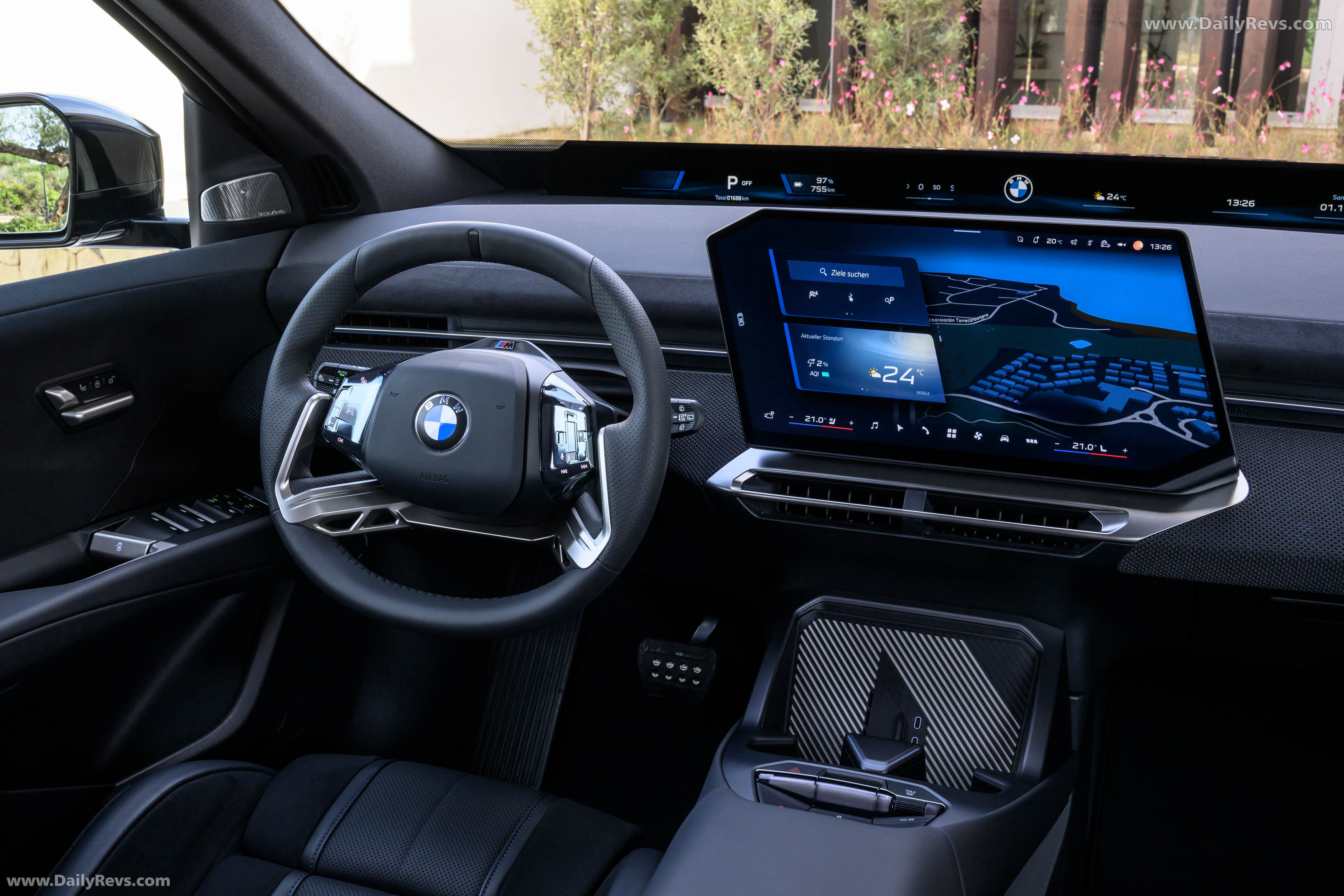 2026 BMW iX3 50 xDrive NA5 Polarized Gray Interior