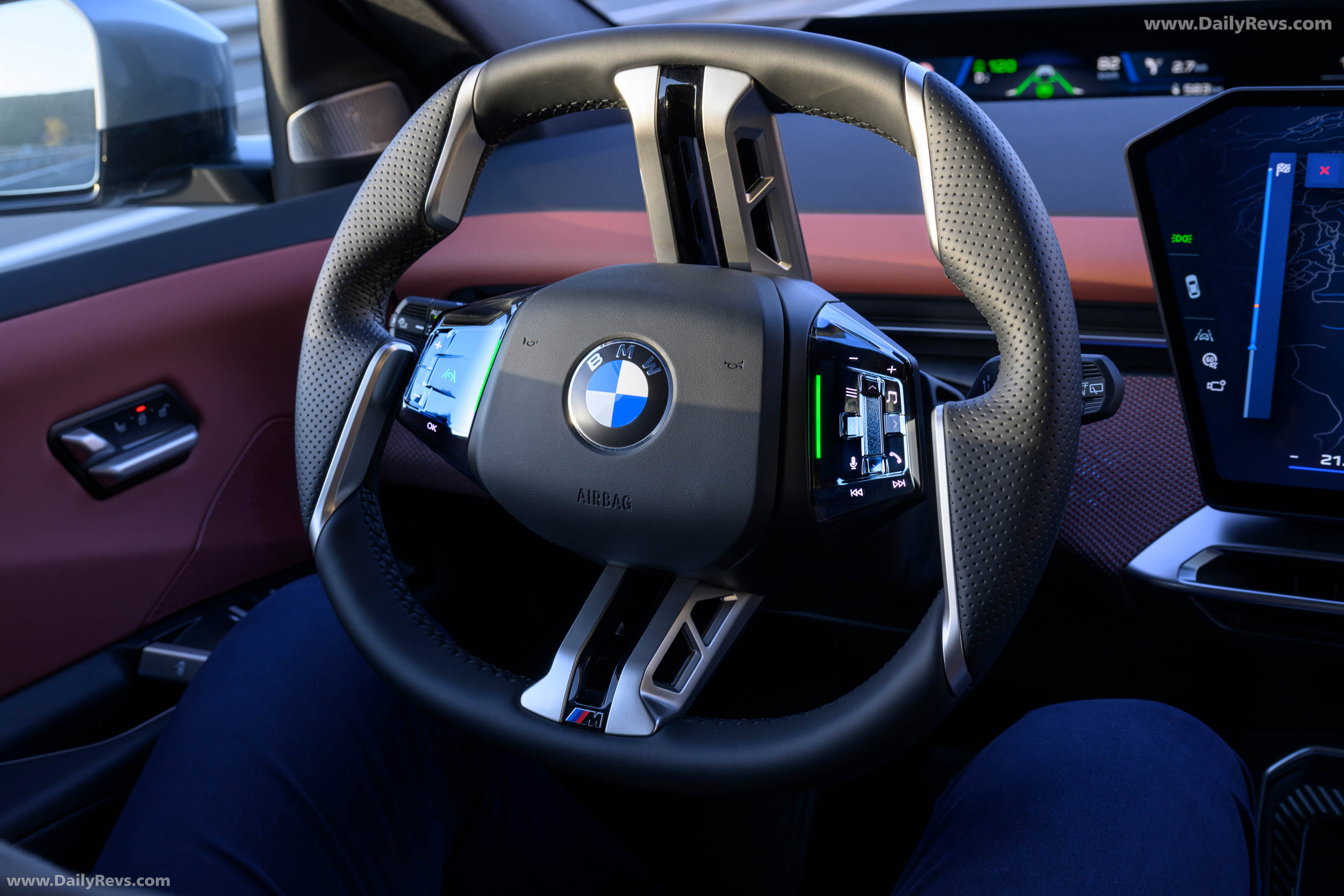 2026 BMW iX3 50 xDrive NA5 Alpine White Interior