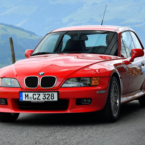 1999 BMW Z3 Coupe 2.8 E36 Front View