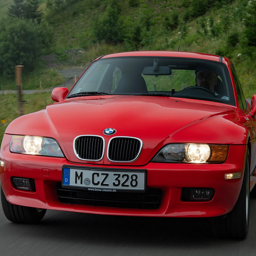 1999 BMW Z3 Coupe 2.8 E36 Front View