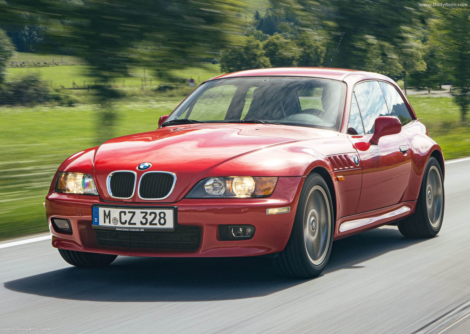 1999 BMW Z3 Coupe 2.8 E36 Front View