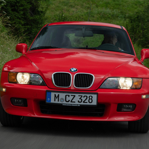 1999 BMW Z3 Coupe 2.8 E36 Front View