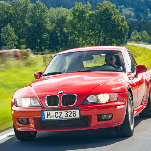 1999 BMW Z3 Coupe 2.8 E36 Front View