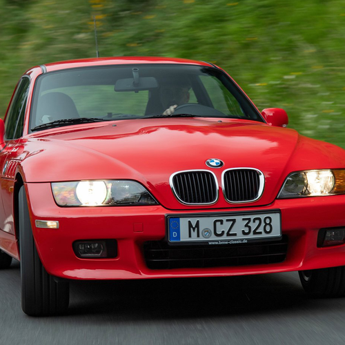 1999 BMW Z3 Coupe 2.8 E36 Front View