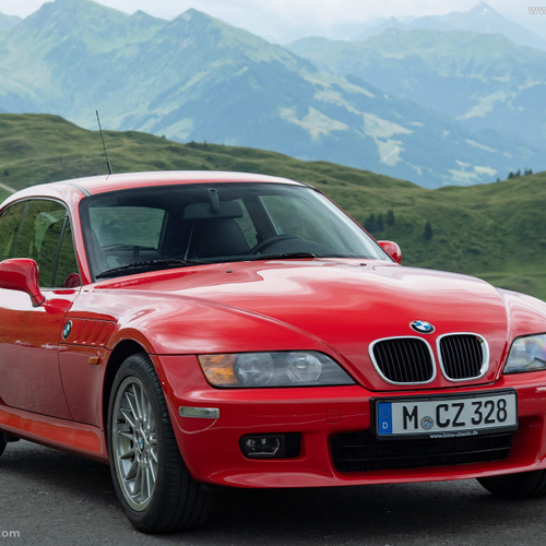 1999 BMW Z3 Coupe 2.8 E36 Front View