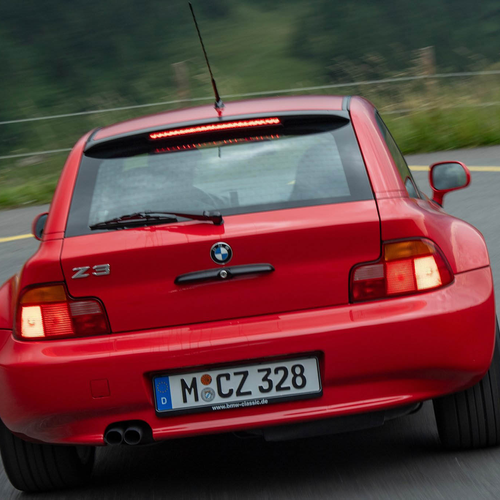 1999 BMW Z3 Coupe 2.8 E36 Rear View