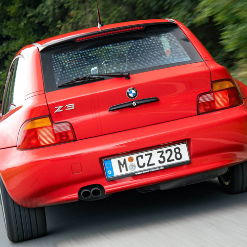 1999 BMW Z3 Coupe 2.8 E36 Rear View